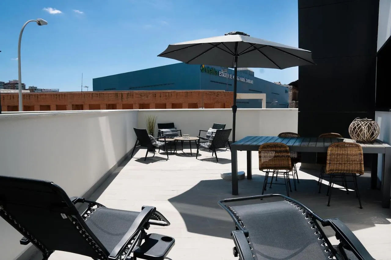 Central Premium Pool Terrace New Málaga 0*,